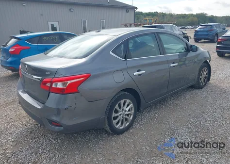 2018 Nissan Sentra Sv из США, поврежденный, VIN 3N1AB7AP0JY254725